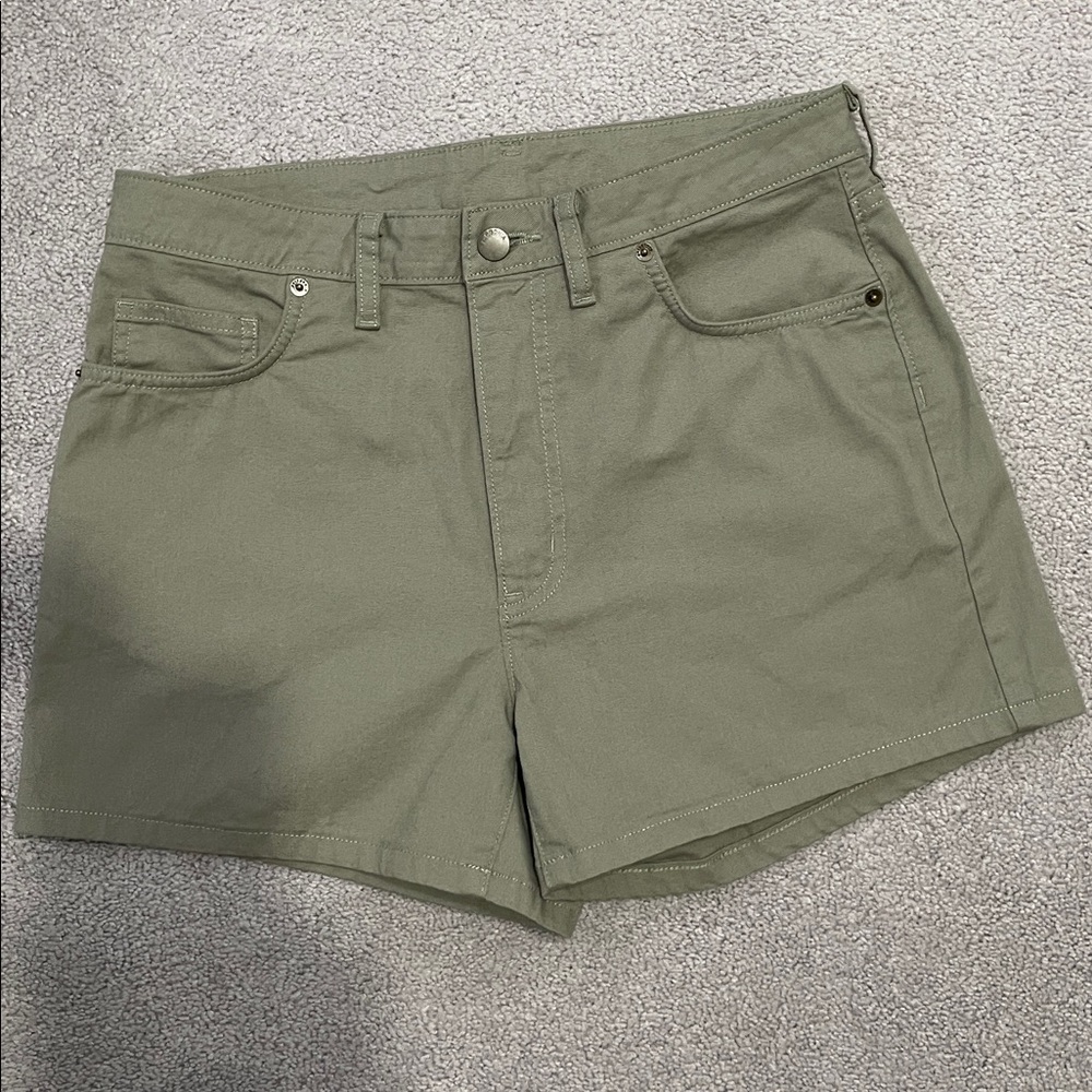 Patagonia Women’s Organic Cotton Canvas 3.5” River Rock Geen size 8 NWT